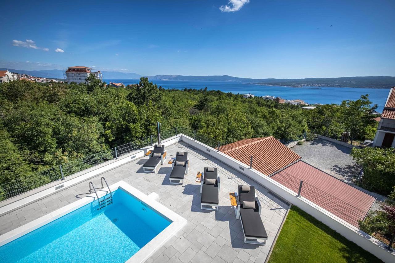 Villa Rina - Luxury Holiday Home Crikvenica Exterior foto