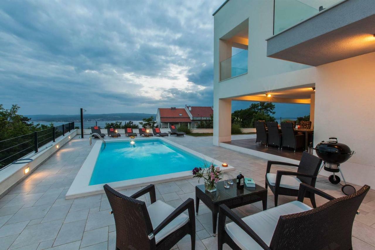 Villa Rina - Luxury Holiday Home Crikvenica Exterior foto