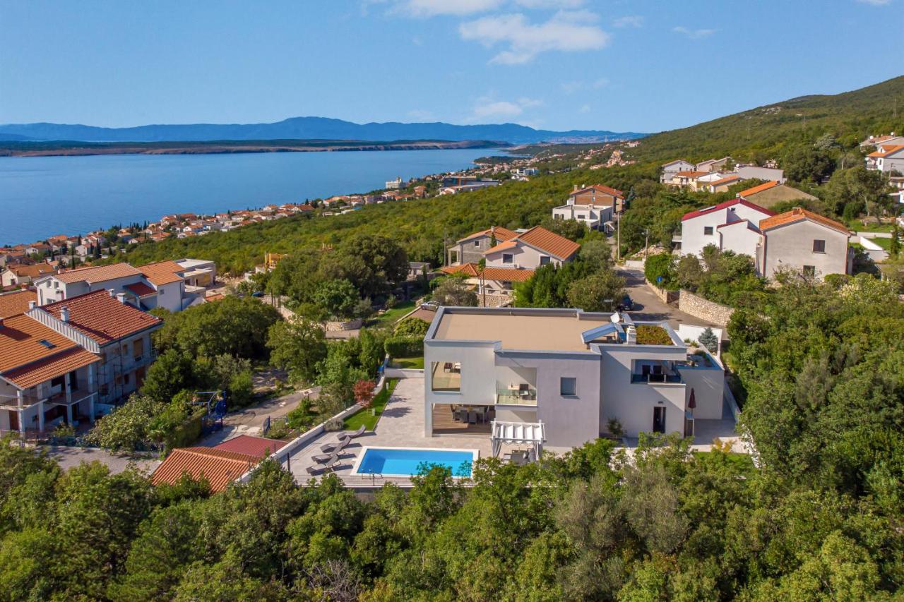 Villa Rina - Luxury Holiday Home Crikvenica Exterior foto